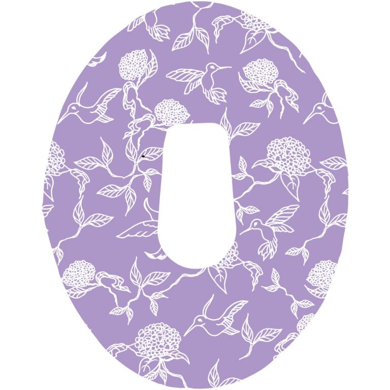 Dexcom G6 patch in hummers & hydrangeas