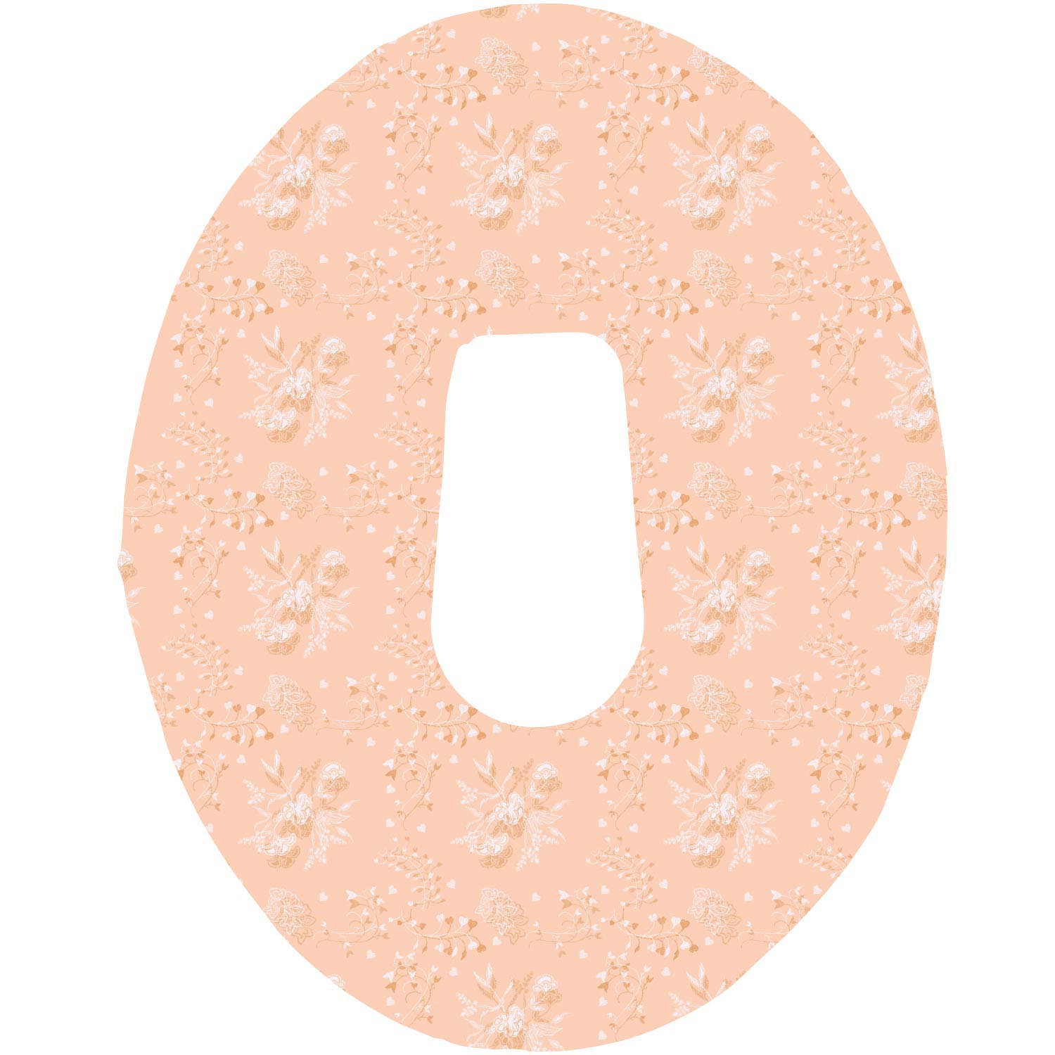 Deborah Rhodes surface pattern design - Dexcom G6 patch in lovelace